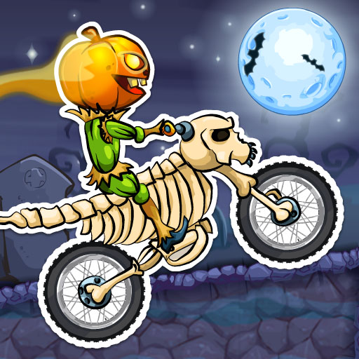 play Moto X3M Halloween game