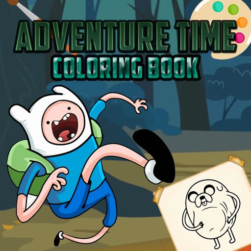 Adventure Time Coloring Book